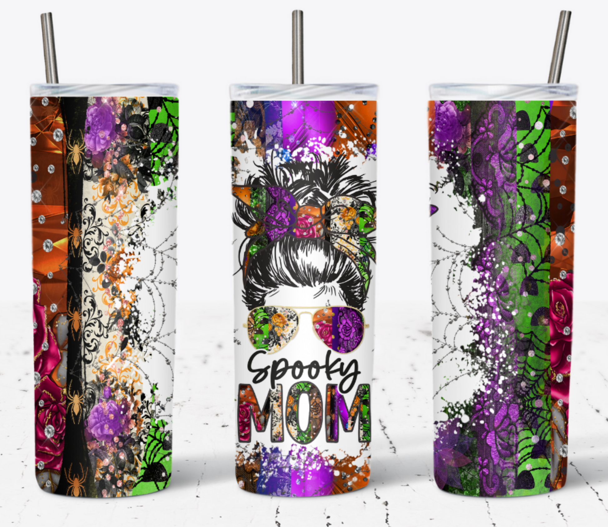 Halloween Stanley Tumbler Topper - Three Little Witches, “I Put a Spel –  Ghoul Mom Designs